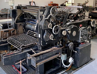 historical print machinery museum
